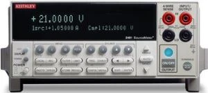 Naudota SourceMeter Keithley 2401